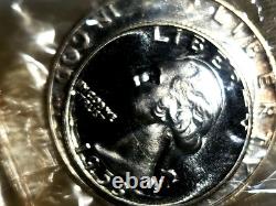 1953 SILVER PROOF SET WITH ORIGINAL BOX & CELLOPHANE/Uncertified! See Photos