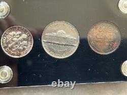1953 US Mint Silver Proof Set Gem Coins Capital Holder