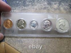1953 US Silver Proof Set PROBLEM FREE COINS