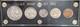 1953 U. S. Mint Proof Set In Black Capitol Holder 5 Coins (3 Are 90% Silver)