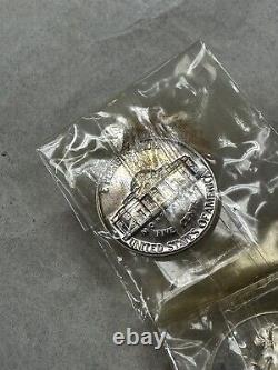 1953 U. S Mint Silver Proof Set, 5 coins, original box & cellophane