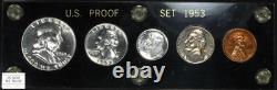 1953 United States Silver PROOF Set in Capital Plastics Holder