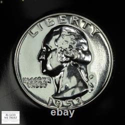 1953 United States Silver PROOF Set in Capital Plastics Holder