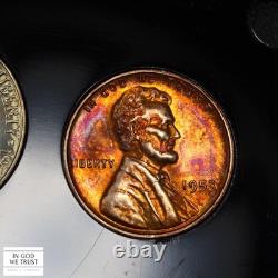 1953 United States Silver PROOF Set in Capital Plastics Holder