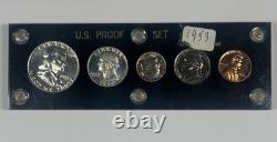 1953 Us Silver Proof Set In Capital Plastic Holder