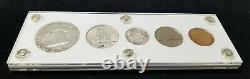 1953-p Us Proof Set 90% Silver Coins In Capital Holder Some Cameo