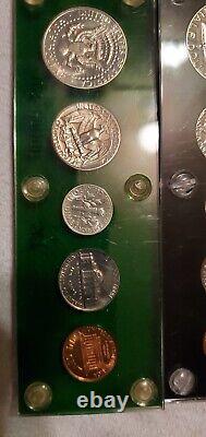 1954-1964 Silver Proof Sets 90% Silver Coins In Holders 10 Year Run 11 Proof Set