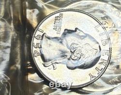 1954 5-coin gem silver U. S. Mint PROOF SET in original BOX. #6