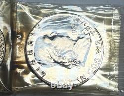 1954 5-coin gem silver U. S. Mint PROOF SET in original BOX. #6