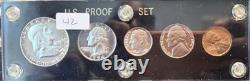 1954-P PROOF SET In Capital Holder, Nice Toning