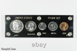 1954 Proof Set GEM Uncirculated US Mint Silver Coins SKU-142