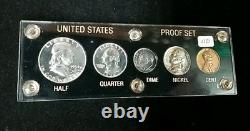 1954 Proof Set US Mint CAPITOL PLASTICS HOLDER