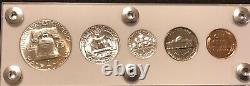 1954 US Mint Proof Set Gem Coins in White Capital Holder Free Shipping