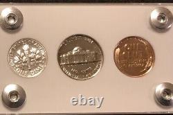 1954 US Mint Proof Set Gem Coins in White Capital Holder Free Shipping