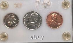 1954 US Mint Proof Set Gem Coins in White Capital Holder Free Shipping