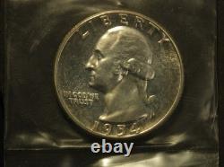 1954 US Mint Proof Set OGP Original Box Set with Franklin Half Dollar Etc