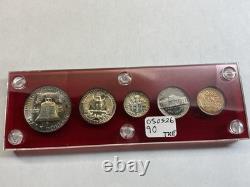 1954 US Mint Silver Proof 5 Coin Set with Super Toning 050526 90tke