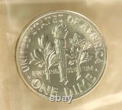 1954 US Mint Silver Proof Set OGP Original Box Tissue Cello Nice Key Date Coins