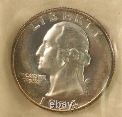 1954 US Mint Silver Proof Set OGP Original Box Tissue Cello Nice Key Date Coins