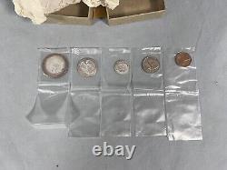 1954 US Proof Coin Set Silver In Bags, Tissue and Box Free Shipping #2