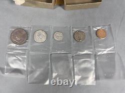 1954 US Proof Coin Set Silver In Bags, Tissue and Box Free Shipping #2