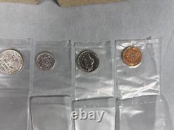 1954 US Proof Coin Set Silver In Bags, Tissue and Box Free Shipping #2