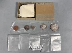 1954 US Proof Coin Set Silver In Bags, Tissue and Box Free Shipping #2