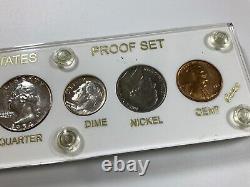 1954 U. S. Mint Proof Set in Plastic Capital Holder