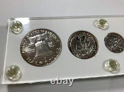 1954 U. S. Mint Proof Set in Plastic Capital Holder