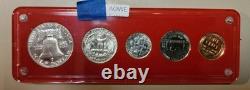 1954 U S Proof Set In Red Acrylic Holder Quality Piece For Collector