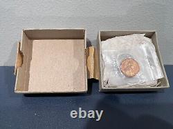 1954 United States Mint Silver Proof Set 5 Coin with Original Box + Tissue (AAE)