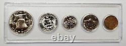 1954 United States SILVER Proof Set in Classic WHITMAN Holder #3