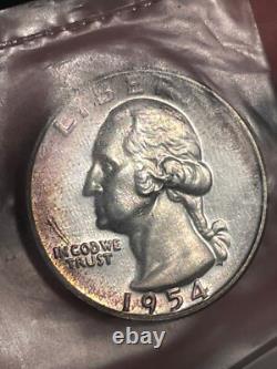 1954 United States Silver Proof Set in Original Plastic OGP- No Box