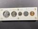 1954 Us Mint Silver Proof Set 5 Coins Complete Capitol Plastics
