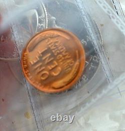 1954 Us Silver Proof Set 90% Silver Coins In Original Mint Box