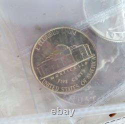 1954 Us Silver Proof Set 90% Silver Coins In Original Mint Box
