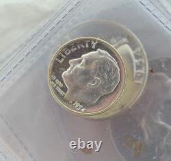 1954 Us Silver Proof Set 90% Silver Coins In Original Mint Box