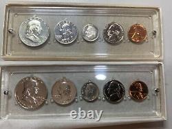 1955 1959 Complete Run Of U. S. Silver Proof Sets