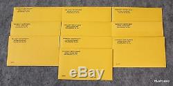 1955-1964 Lot of 10 U. S. Mint Proof Sets 90% Silver with Envelope & COA