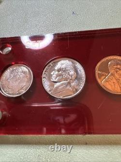 1955 PROOF SET IN CAPITAL HOLDER Cameo Franklin And More. 90 Silver