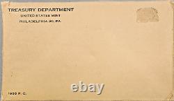 1955 PROOF SET envelope still sealed. Original as issued by US Mint