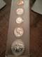 1955 P Proof Set Gem Quality, Silver Half, Quarter And Dime. Brilliant Unc Coins