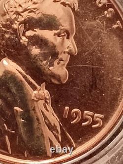 1955 P Proof Set Gem Quality, Silver Half, Quarter And Dime. Brilliant Unc Coins