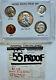 1955-p Us Proof Set In Premium Plastic Case With Franklin Dollar, 90% Silver