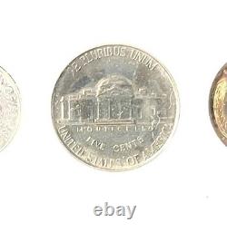 1955 P White Capital Proof Holder US Mint Silver 5 Coin Set. Gotta See FREE SHIP