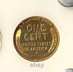 1955 P White Capital Proof Holder US Mint Silver 5 Coin Set. Gotta See FREE SHIP