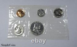 1955 Proof Set US Mint Original Envelope Silver Coin Lot SKU-20