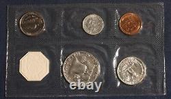 1955 Silver Proof Set (5 Total Coins) Original Envelope Lot 140258