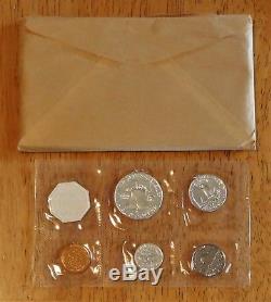 1955 Silver Proof Set US Mint Flat Pack with original envelope