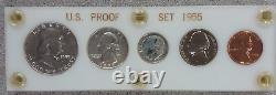 1955 Silver Proof Set in Capital Holder
